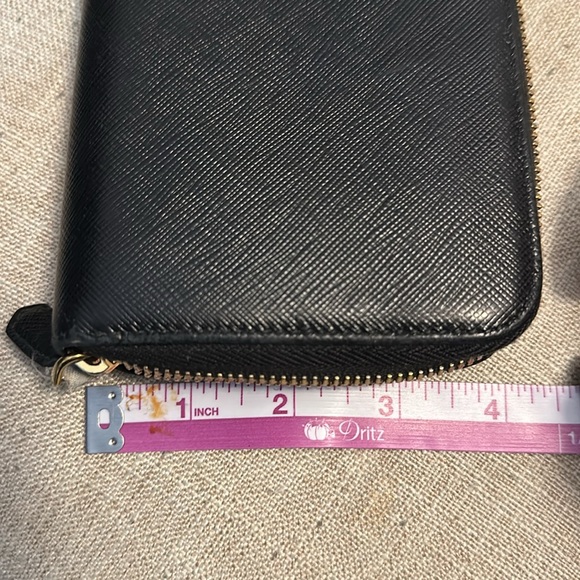 Prada Portafoglio Lampo Saffiano Wallet full inclusion, box-tissue-authenticity - Picture 11 of 12